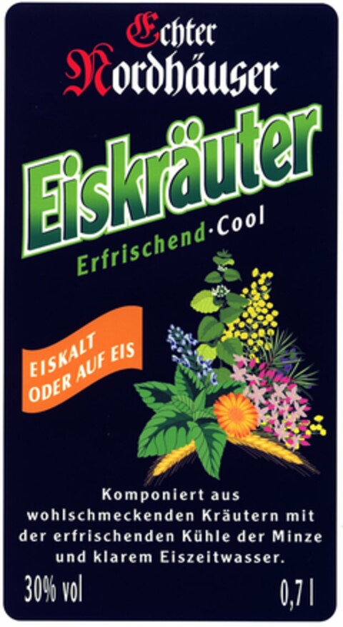 Eiskräuter Echter Nordhäuser Logo (DPMA, 13.05.2004)