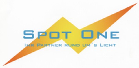 SPOT ONE IHR PARTNER RUND UM'S LICHT Logo (DPMA, 06.10.2004)