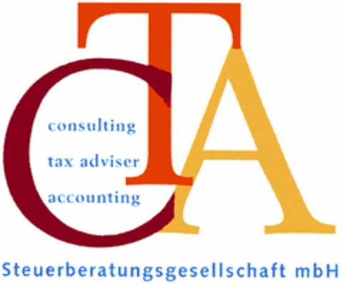 CTA consulting tax adviser accounting Steuerberatungsgesellschaft mbH Logo (DPMA, 05/11/2005)