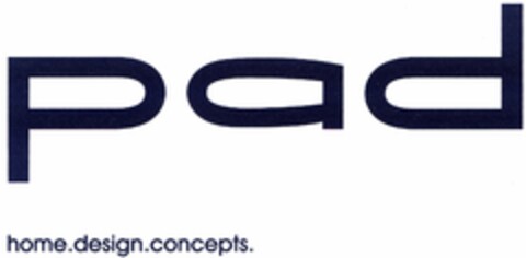 pad home.design.concepts. Logo (DPMA, 08.12.2005)