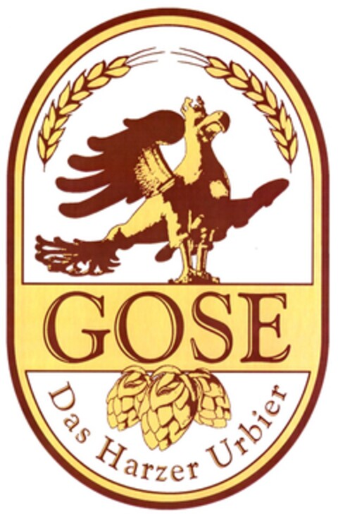 GOSE Das Harzer Urbier Logo (DPMA, 04.10.2007)