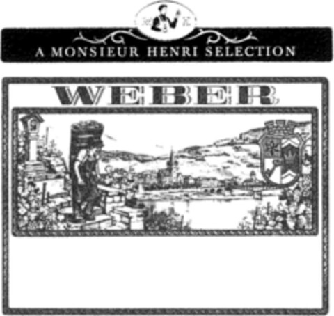 A MONSIEUR HENRI SELECTION WEBER Logo (DPMA, 04/19/1995)