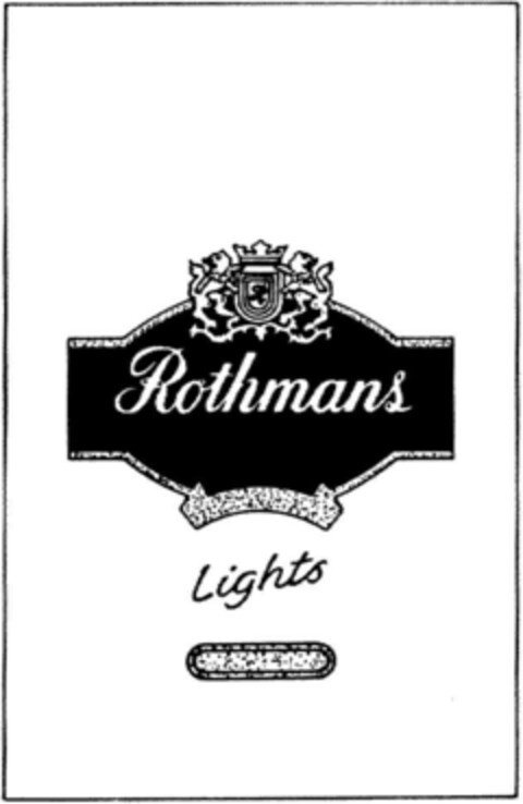 Rothmans Lights Logo (DPMA, 19.08.1995)
