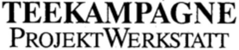 TEEKAMPAGNE PROJEKTWERKSTATT Logo (DPMA, 26.01.1996)