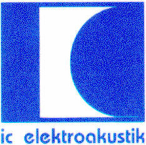 ic elektroakustik Logo (DPMA, 24.01.1996)