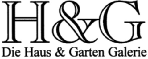 H&G Die Haus & Garten Galerie Logo (DPMA, 06/29/1998)