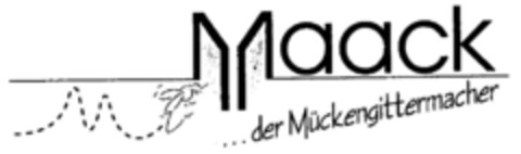 Maack der Mückengittermacher Logo (DPMA, 17.06.1999)