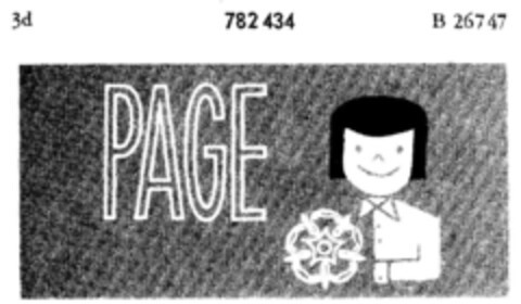 PAGE Logo (DPMA, 28.03.1962)