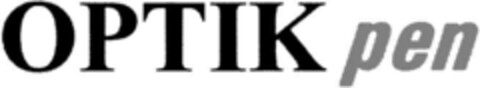 OPTIK pen Logo (DPMA, 17.03.1993)