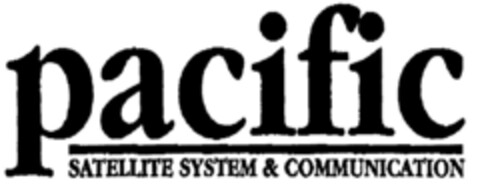 pacific SATELLITE SYSTEM & COMMUNICATION Logo (DPMA, 10/26/1993)