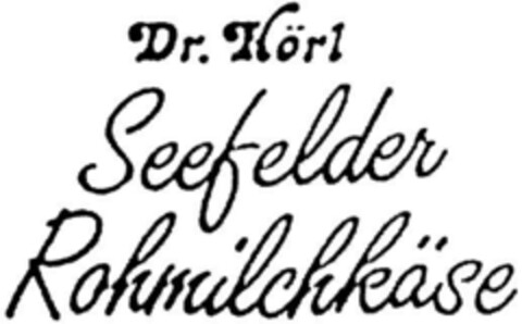 Seefelder Rohmilchkäse Logo (DPMA, 26.09.1992)