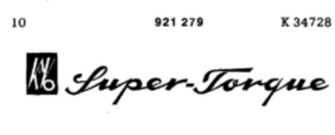 Super-Torque Logo (DPMA, 19.07.1973)