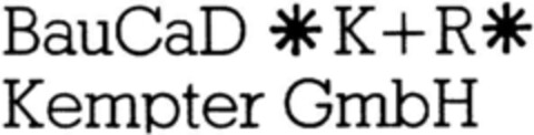 BauCaD K+R Logo (DPMA, 09.02.1993)