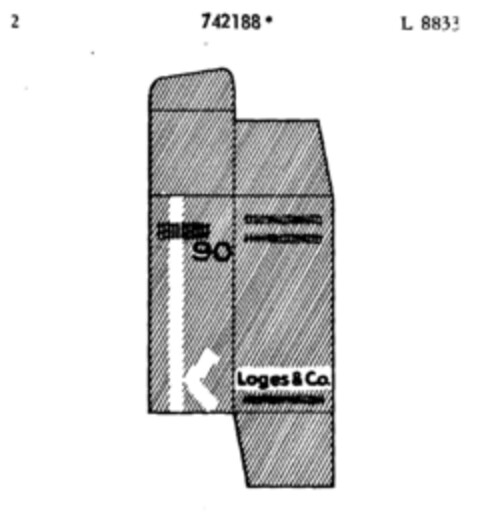 Loges & Co. Logo (DPMA, 05.09.1960)