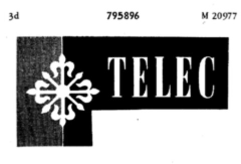TELEC Logo (DPMA, 26.04.1963)