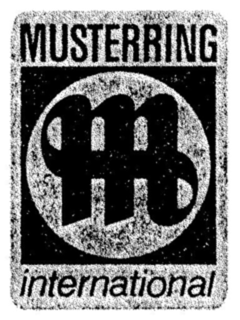 MUSTERRING international Logo (DPMA, 21.10.1966)