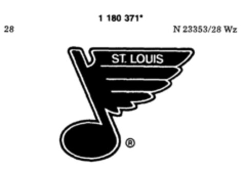 ST. LOUIS Logo (DPMA, 01.08.1990)