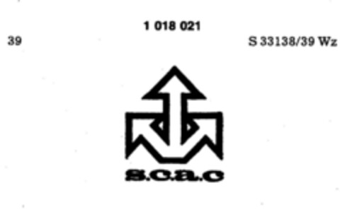 s.c.a.c. Logo (DPMA, 02.04.1979)