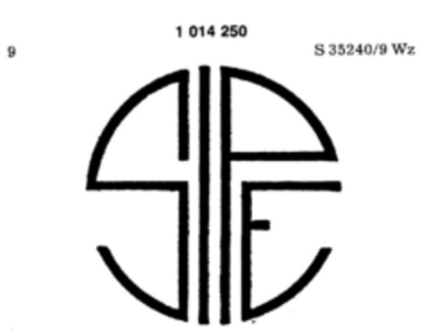 SIPE Logo (DPMA, 01.08.1980)
