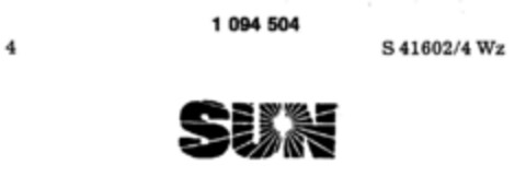 SUN Logo (DPMA, 03/21/1985)