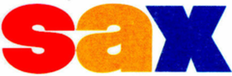 sax Logo (DPMA, 20.06.1991)