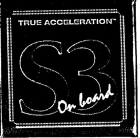 TRUE ACCELERATION S3 Logo (DPMA, 12.01.1994)