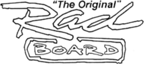 "The Original" Rad BOARD Logo (DPMA, 07.07.1994)