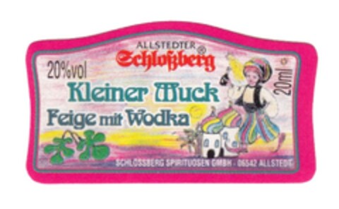 Kleiner Muck Feige mit Wodka Logo (DPMA, 08.10.1993)