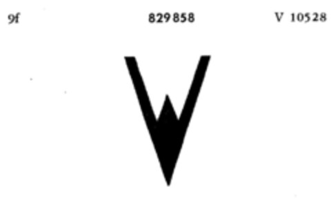 WV Logo (DPMA, 19.11.1965)