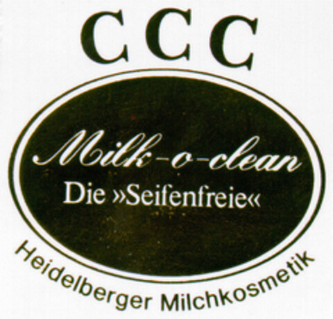 CCC Milk-o-clean Logo (DPMA, 17.02.1981)