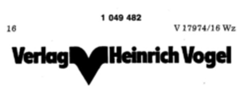 Verlag Heinrich Vogel Logo (DPMA, 29.04.1982)