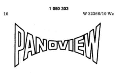 PANOVIEW Logo (DPMA, 13.05.1982)