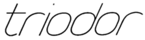 triodor Logo (DPMA, 11/28/1985)