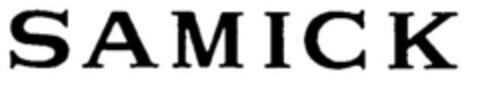 SAMICK Logo (DPMA, 11.10.1988)