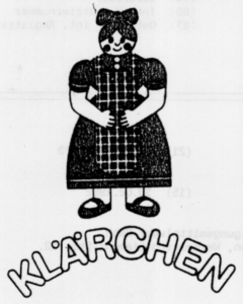 KLÄRCHEN Logo (DPMA, 08.05.1990)