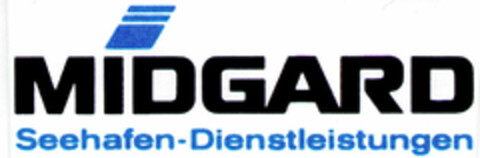 MIDGARD Seehafen-Dienstleistungen Logo (DPMA, 12.01.2000)