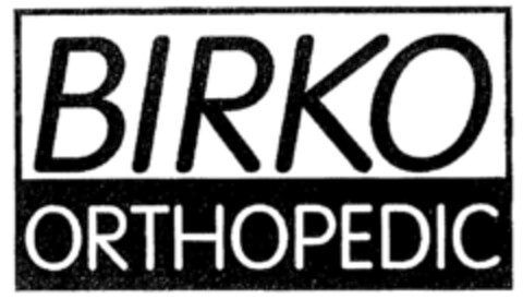 BIRKO ORTHOPEDIC Logo (DPMA, 02/23/2000)