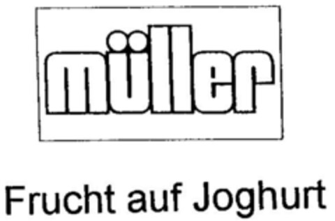 müller Frucht auf Joghurt Logo (DPMA, 03/27/2000)