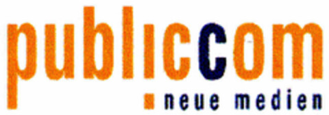 publiccom neue medien Logo (DPMA, 04/07/2000)