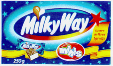 MilkyWay minis Logo (DPMA, 04/26/2000)