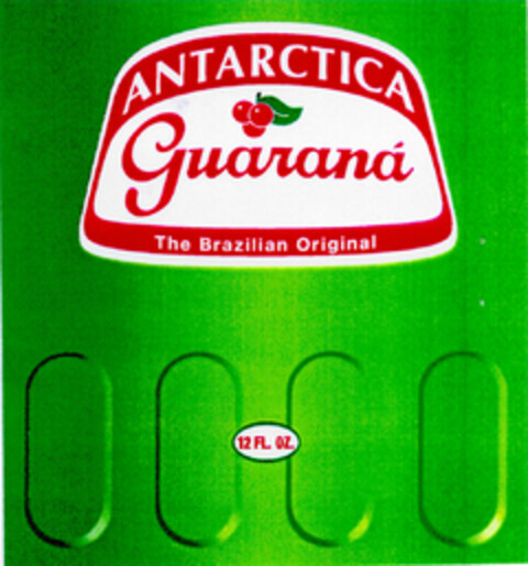 ANTARCTICA Guaraná The Brazilian Original Logo (DPMA, 06/28/2000)