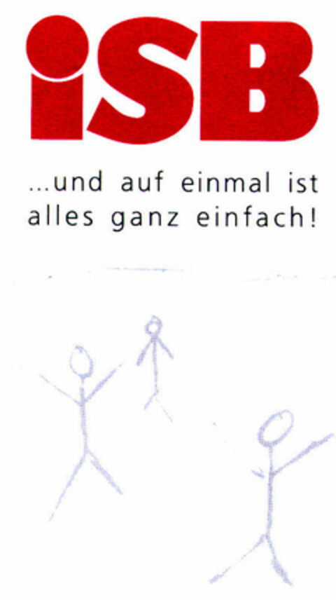 isB...und auf einmal ist alles ganz einfach! Logo (DPMA, 07.09.2000)