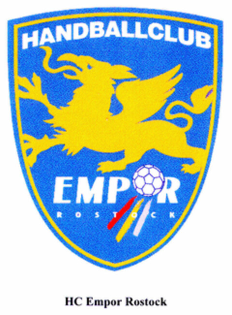 HANDBALLCLUB EMPOR ROSTOCK Logo (DPMA, 01/17/2001)