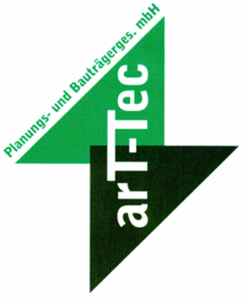 arT-Tec Planungs- und Bauträgerges. mbH Logo (DPMA, 12.12.2001)