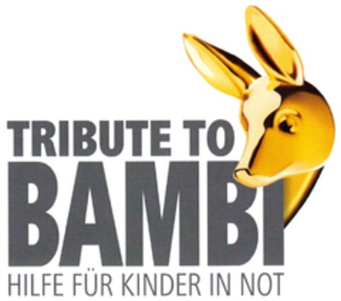 TRIBUTE TO BAMBI HILFE FÜR KINDER IN NOT Logo (DPMA, 01/22/2010)