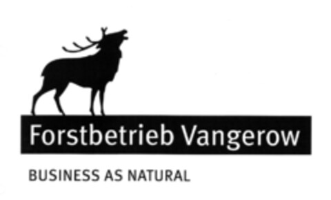 Forstbetrieb Vangerow BUSINESS AS NATURAL Logo (DPMA, 08/28/2012)