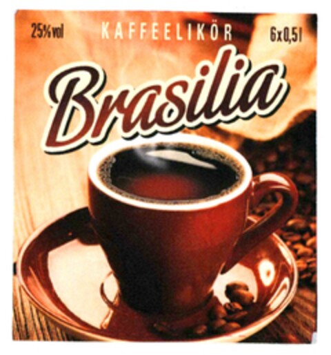 KAFFEELIKÖR Brasilia Logo (DPMA, 30.10.2015)