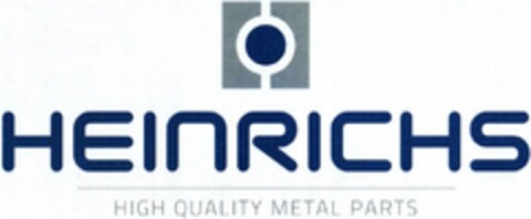 HEINRICHS HIGH QUALITY METAL PARTS Logo (DPMA, 02/16/2017)