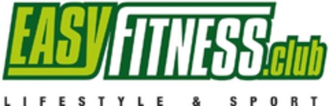 EASYFITNESS.club LIFESTYLE & SPORT Logo (DPMA, 11.04.2018)