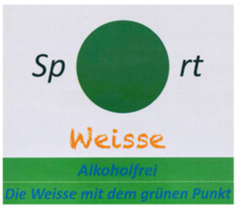 Sport Weisse Alkoholfrei Die Weisse mit dem grünen Punkt Logo (DPMA, 25.04.2019)